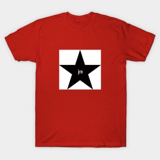 Black Star JRN Logo 2 T-Shirt